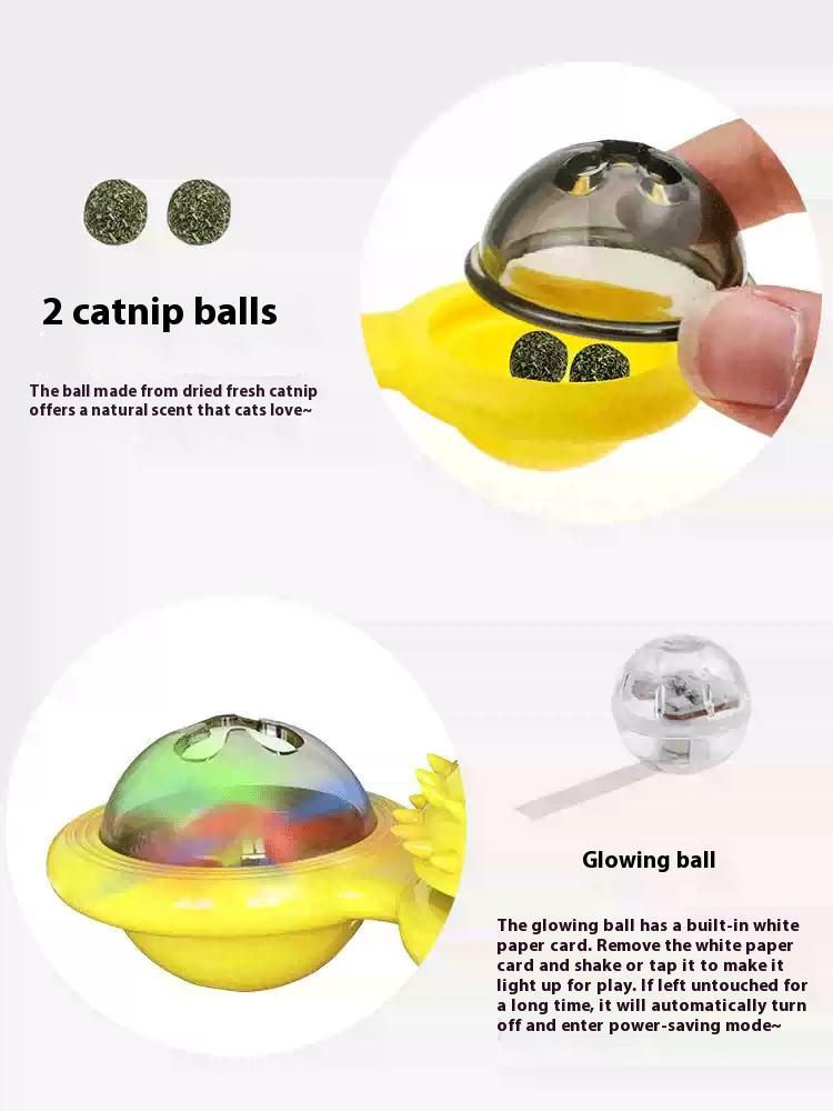 Interactive Cat Toy [windmill + LED] - RAFAE SHOP